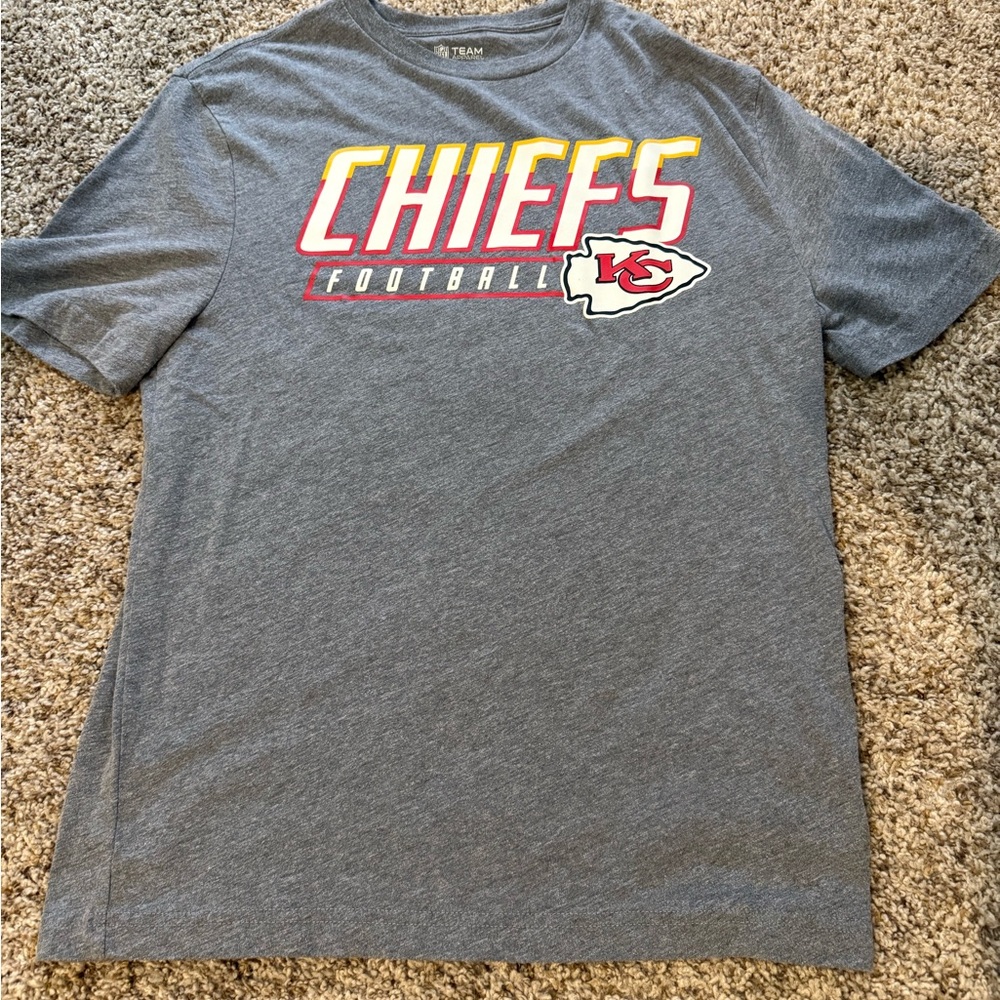 Gray Chiefs Football T-Shirt